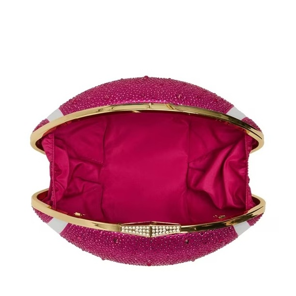 Betsey Johnson Xotackle Rhinestone Football - Picture 5 of 5